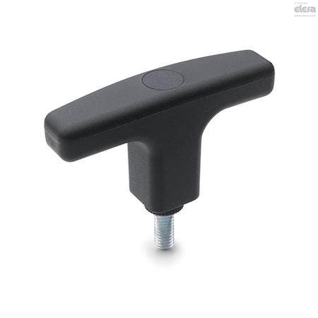Elesa Threaded stud, L.652-X/67 p-M5x10 L.652-X-p